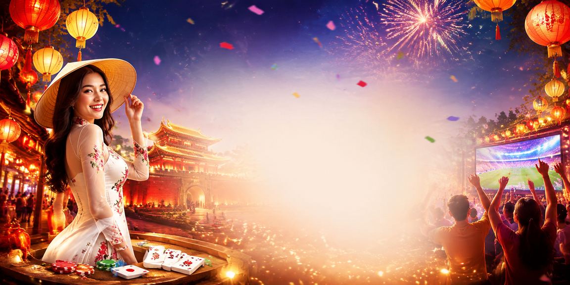 Chợ đêm Huế minh họa bảo mật tài khoản khi xem trò chơi trực tuyến